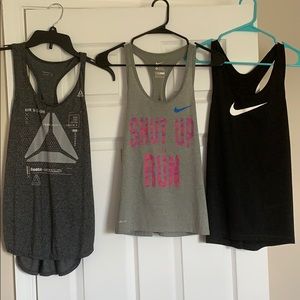 5 WORK OUT TANKS